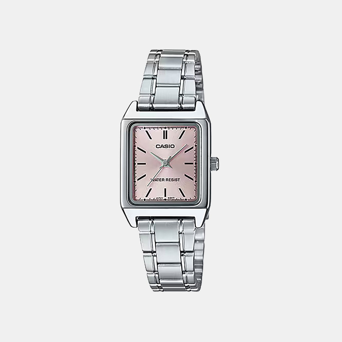 Casio Enticer Women Quartz Pink Dial Analog Stainless Steel Watch A2281 - 1