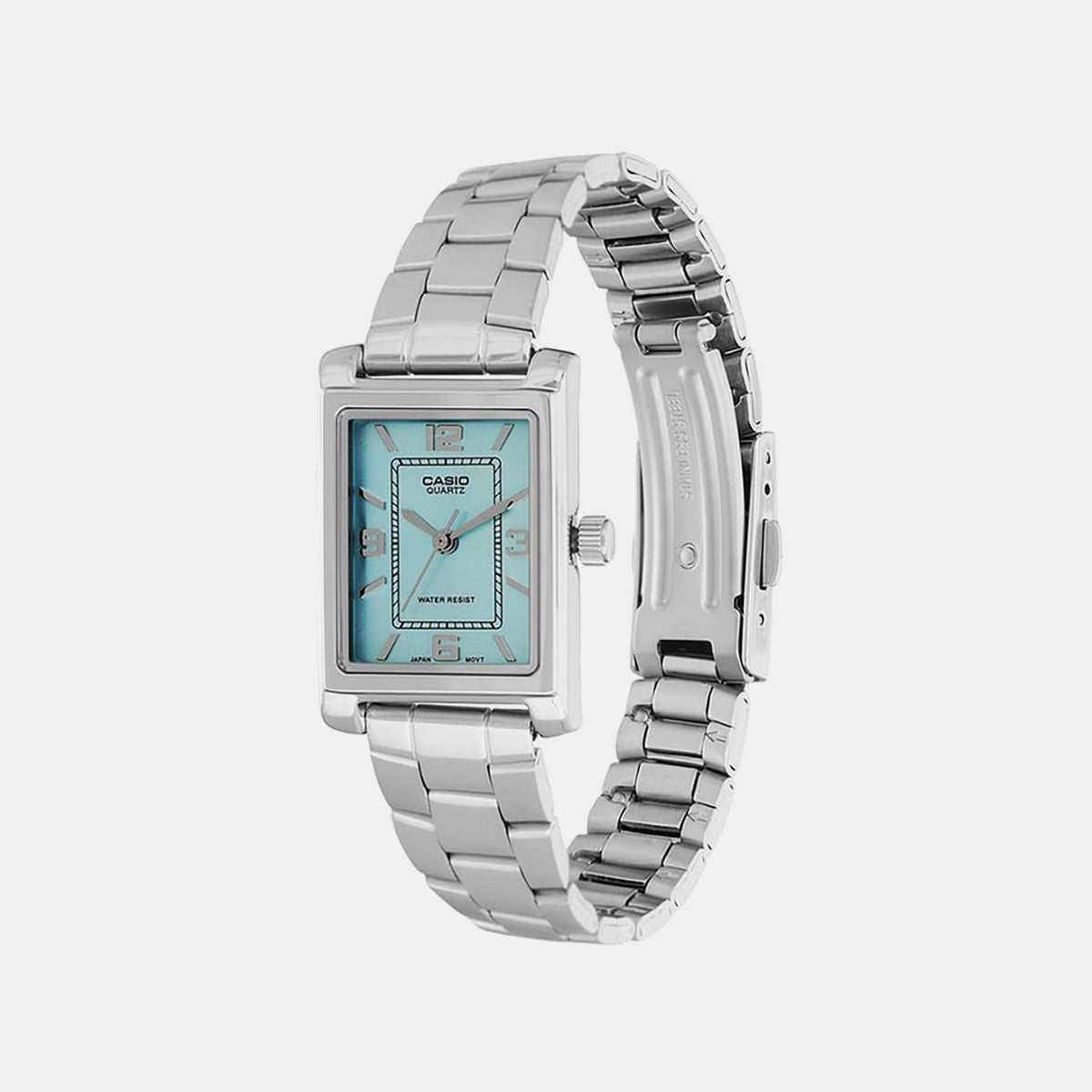 Casio Enticer Women Quartz Teal Dial Analog Stainless Steel Watch A2354 - 4