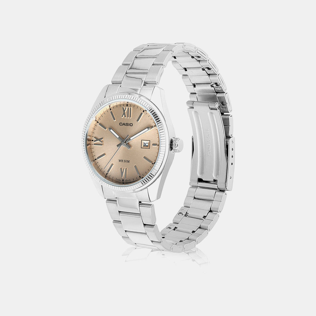 Casio Enticer Women Quartz Cream Dial Analog Stainless Steel Watch A2361 - 2