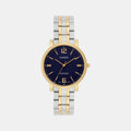 Casio Enticer Women Quartz Blue Dial Analog Stainless Steel Watch A2444 - 1