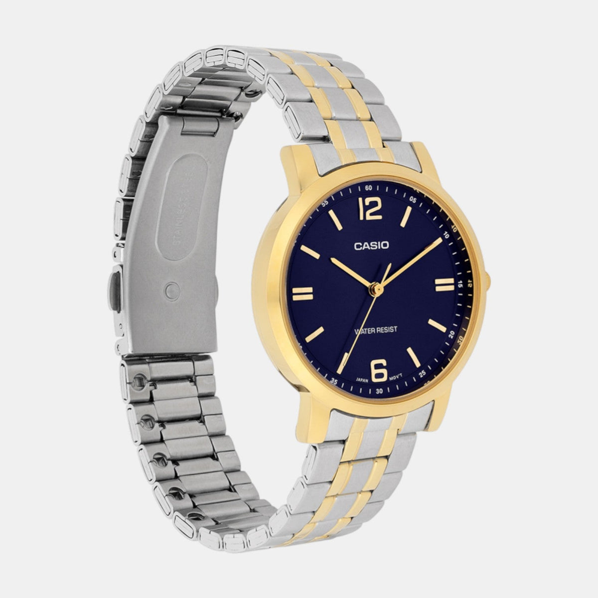 Casio Enticer Women Quartz Blue Dial Analog Stainless Steel Watch A2444 - 2