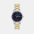 Casio Enticer Women Quartz Blue Dial Analog Stainless Steel Watch A2512 - 1