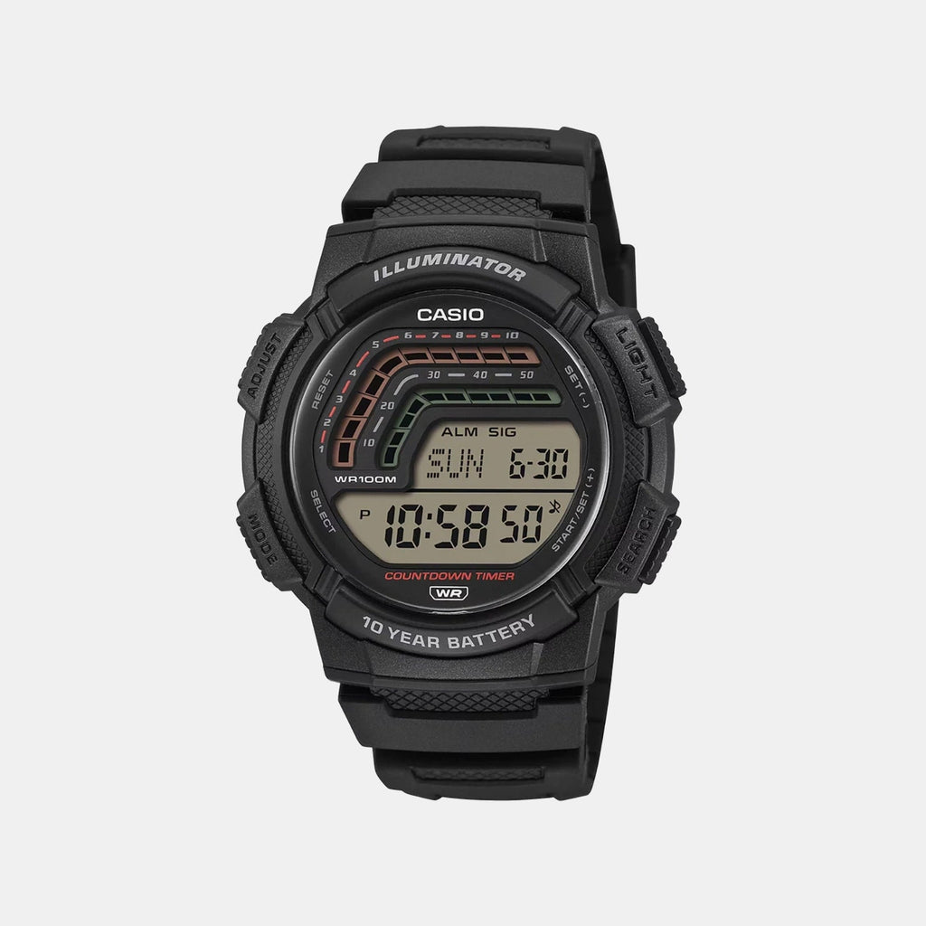 Casio YOUTH Men Quartz Transparent Dial Digital Resin Watch A2532 - 1