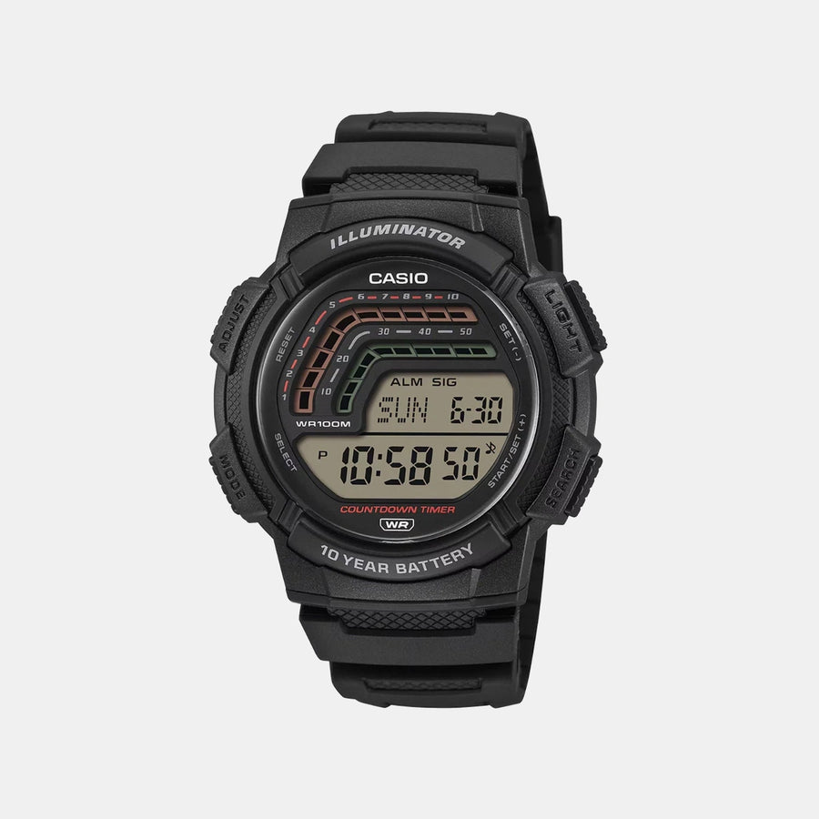 Casio YOUTH Men Quartz Transparent Dial Digital Resin Watch A2532