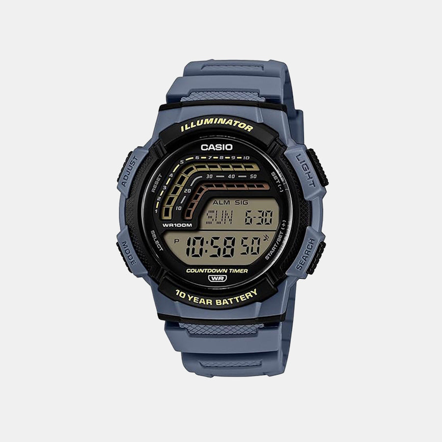Casio YOUTH Men Quartz Transparent Dial Digital Resin Watch A2533