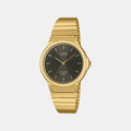 Casio Youth Unisex Quartz Black Dial Analog Stainless Steel Watch A2553 (MQ-24DA-2A) - 1