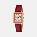 Casio Women Quartz Pink Dial Analog Stainless Steel Watch A2558 - 1