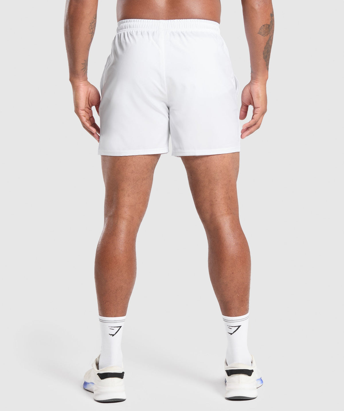 Gymshark Arrival 5" Shorts - White - 2