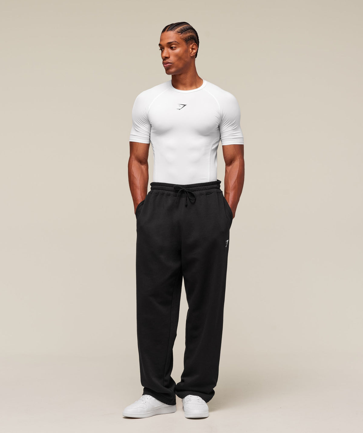 Gymshark Element Baselayer T-Shirt - White - 3