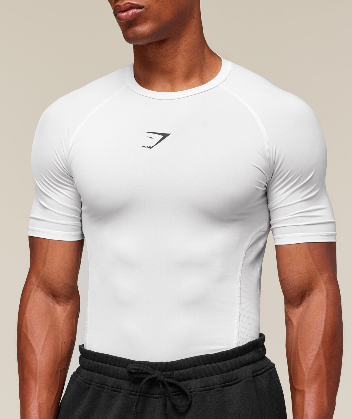 Gymshark Element Baselayer T-Shirt - White - 5