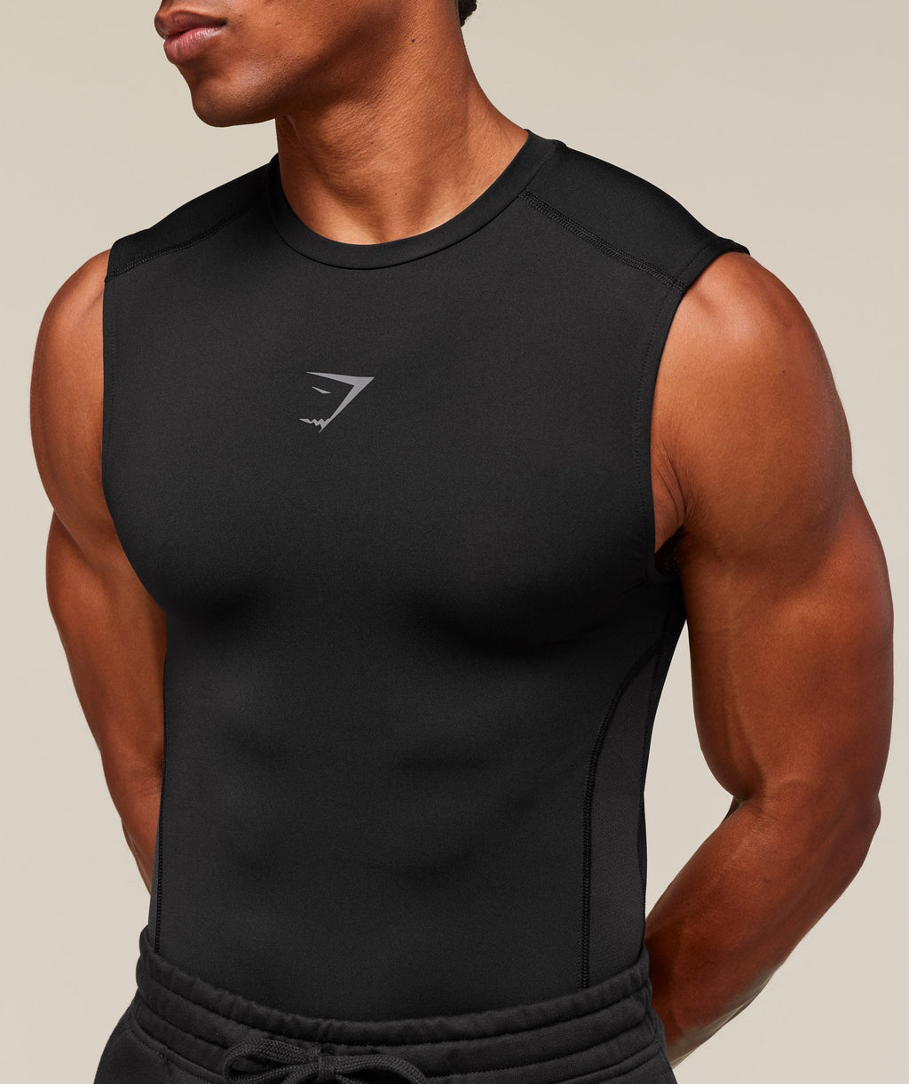 Gymshark Element Baselayer Tank - Black - 5