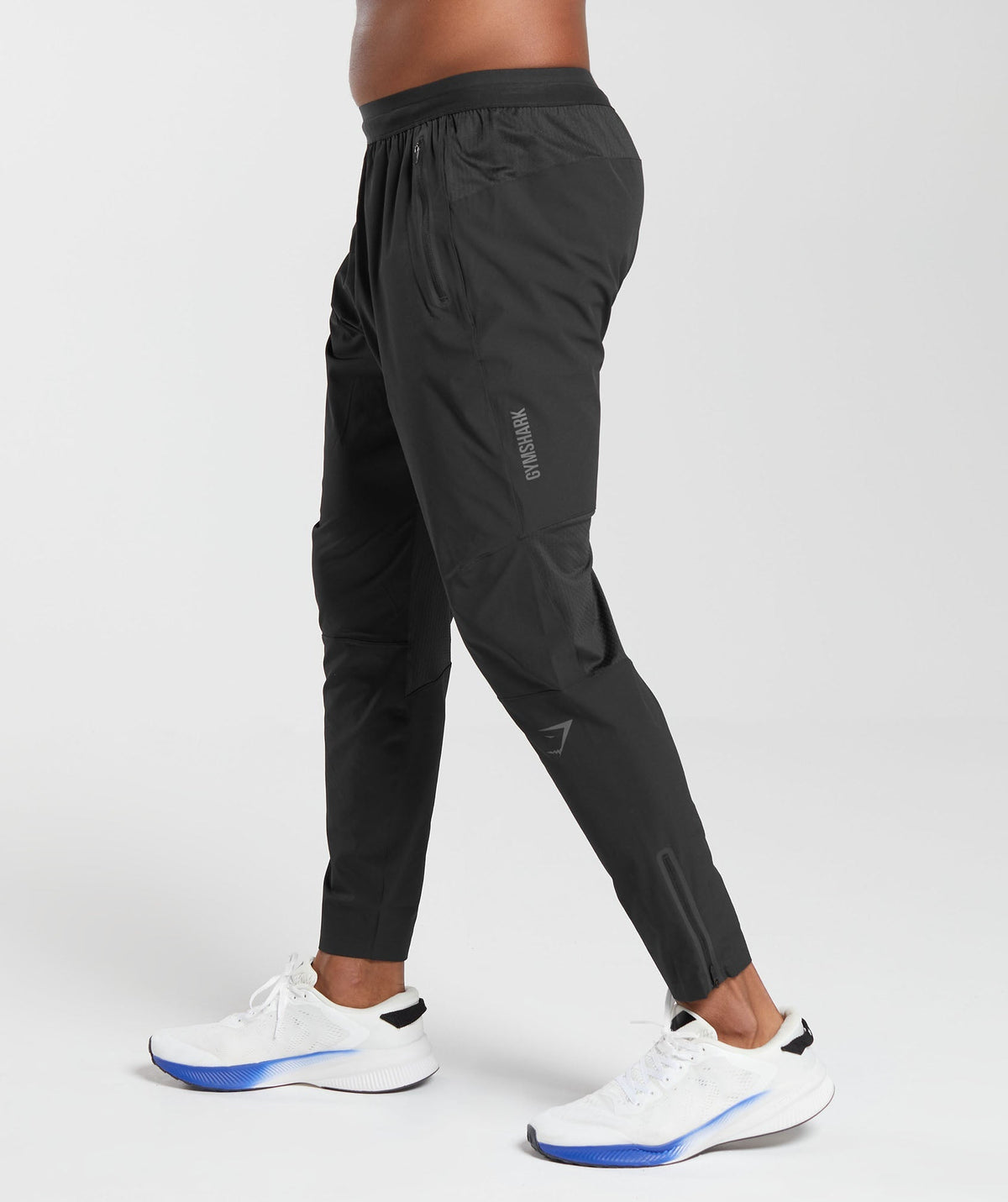 Gymshark Hybrid Woven Joggers - Black - 3