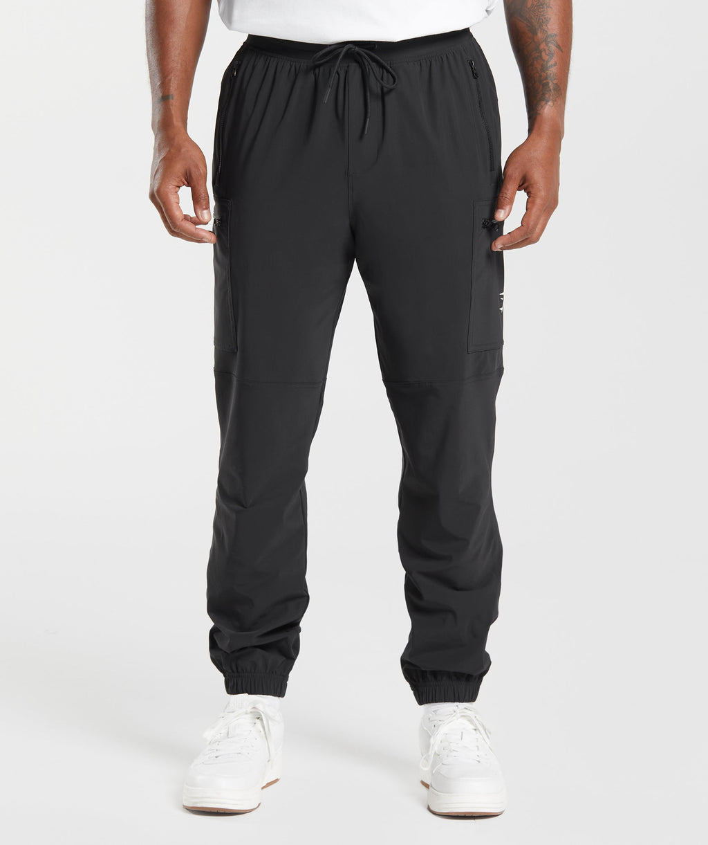 Gymshark Rest Day Cargo Pants - Black - 2
