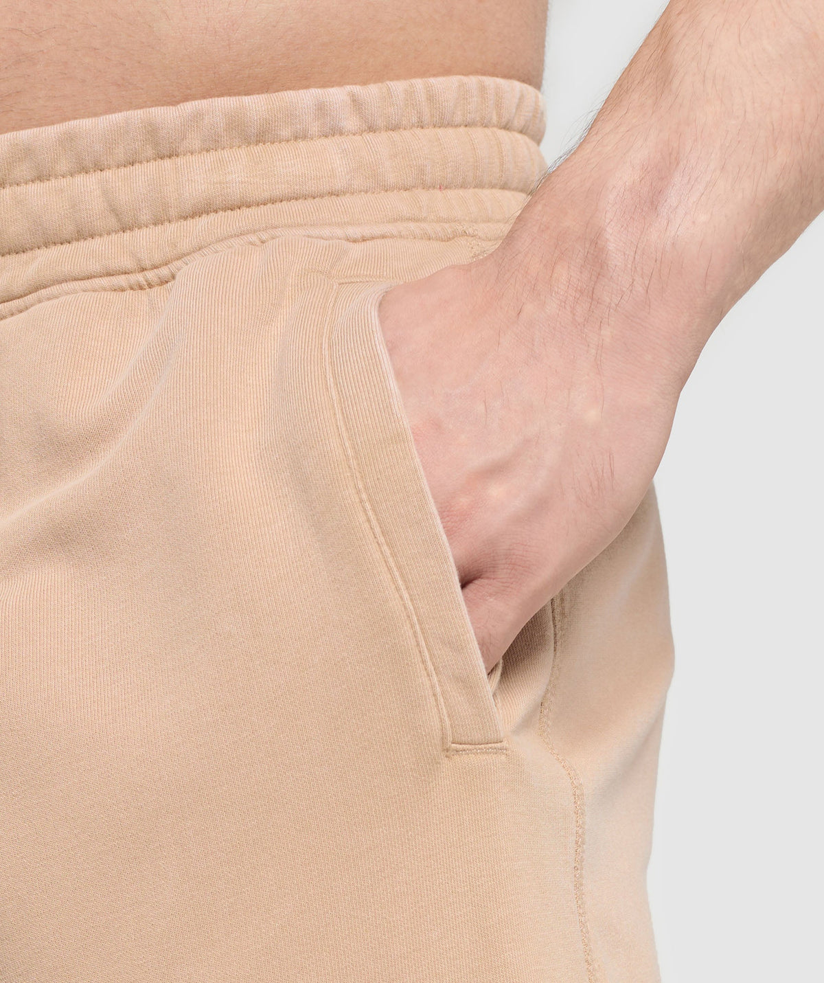 Gymshark Power Washed Jogger - Deep Fawn Brown/Acid Wash Small Ball - 5