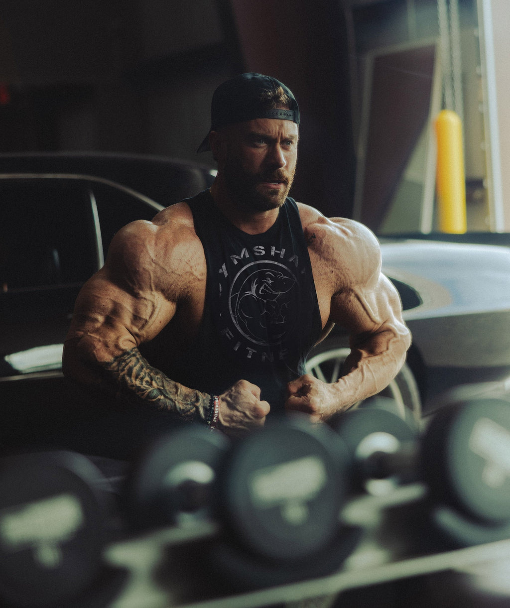 Gymshark Legacy Drop Arm Tank - Black - 3