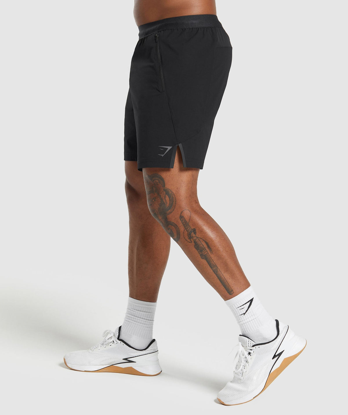 Gymshark Apex 7" Hybrid Short - Black - 3