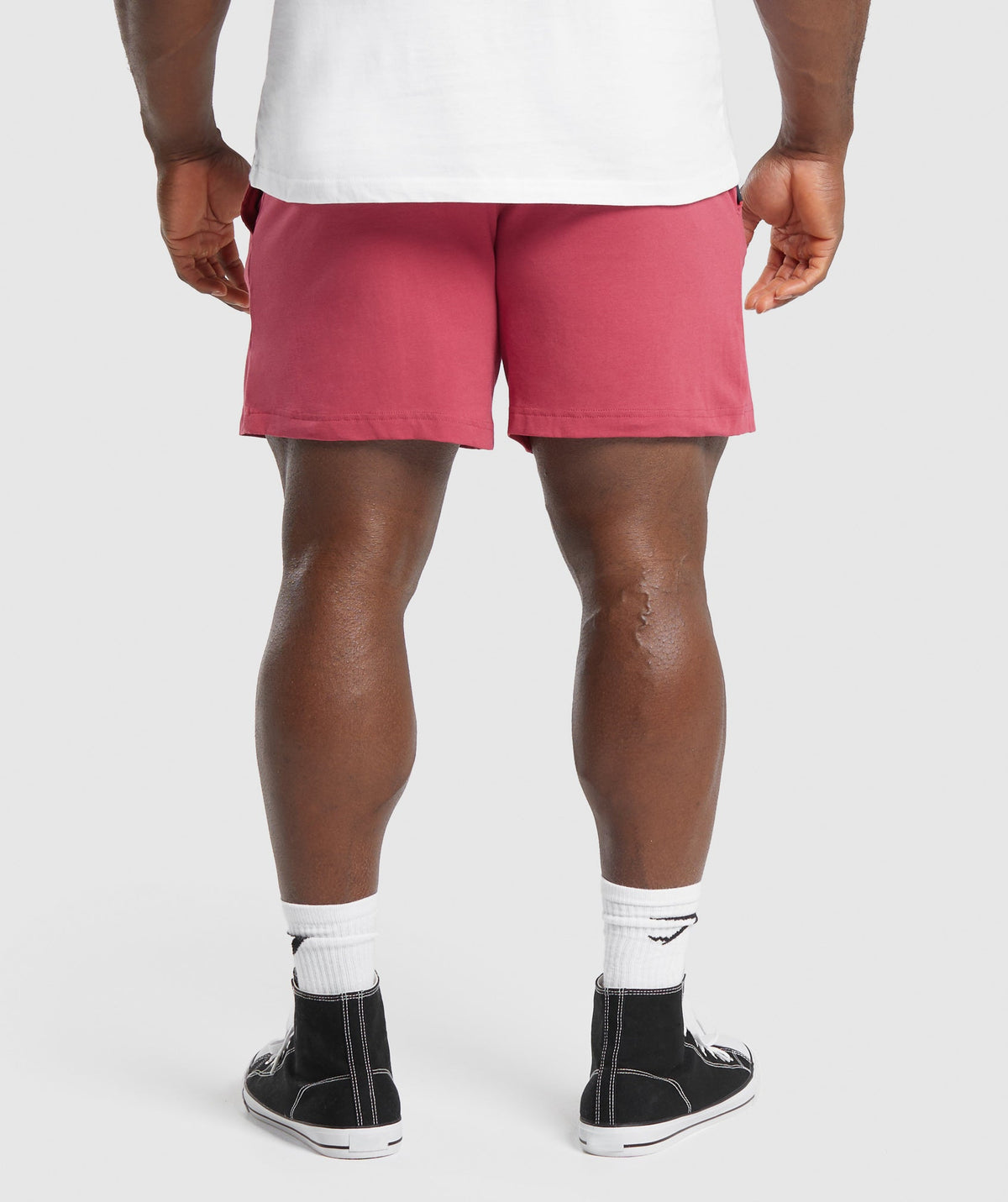 Gymshark Lightweight Jersey Shorts - Vintage Pink - 2