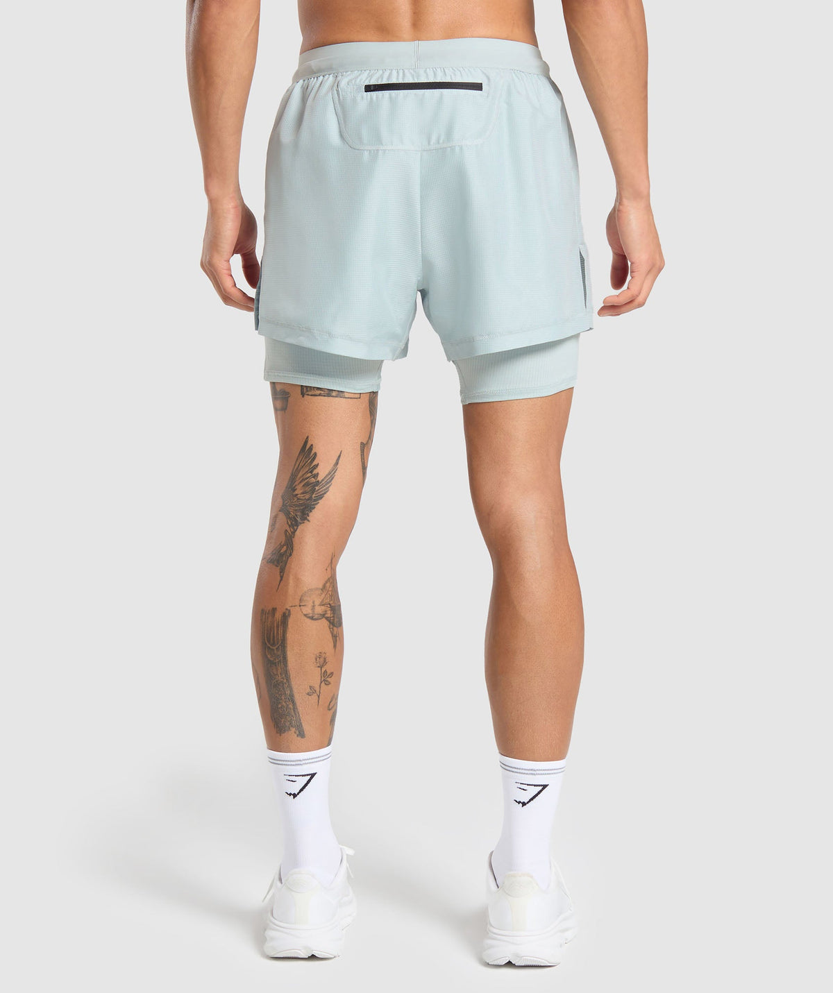 Gymshark Running 2-in-1 Shorts - Cool Blue - 2