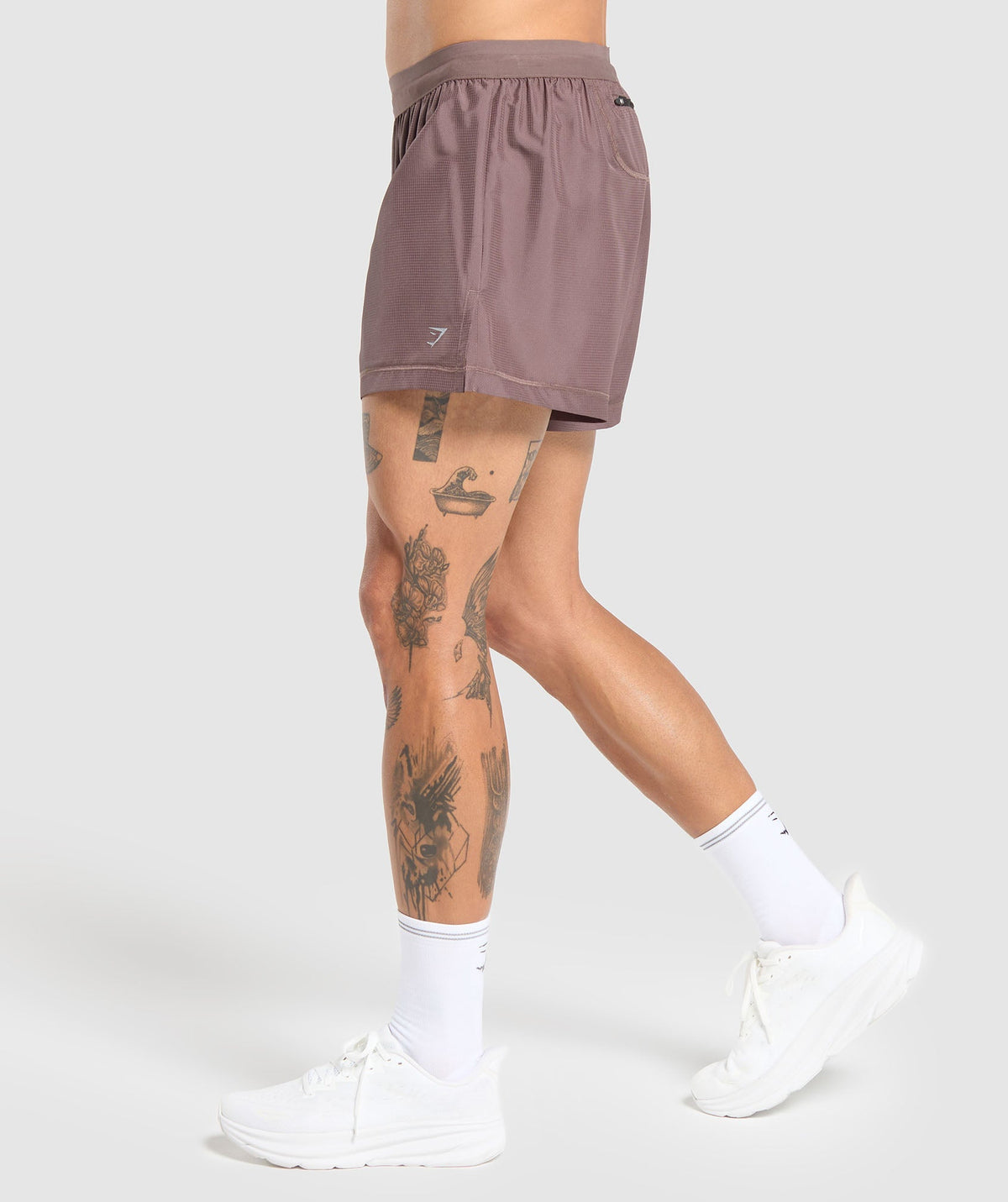 Gymshark Running Shorts - Steel Purple - 3