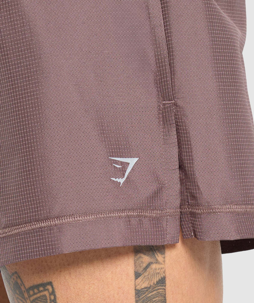 Gymshark Running Shorts - Steel Purple - 7