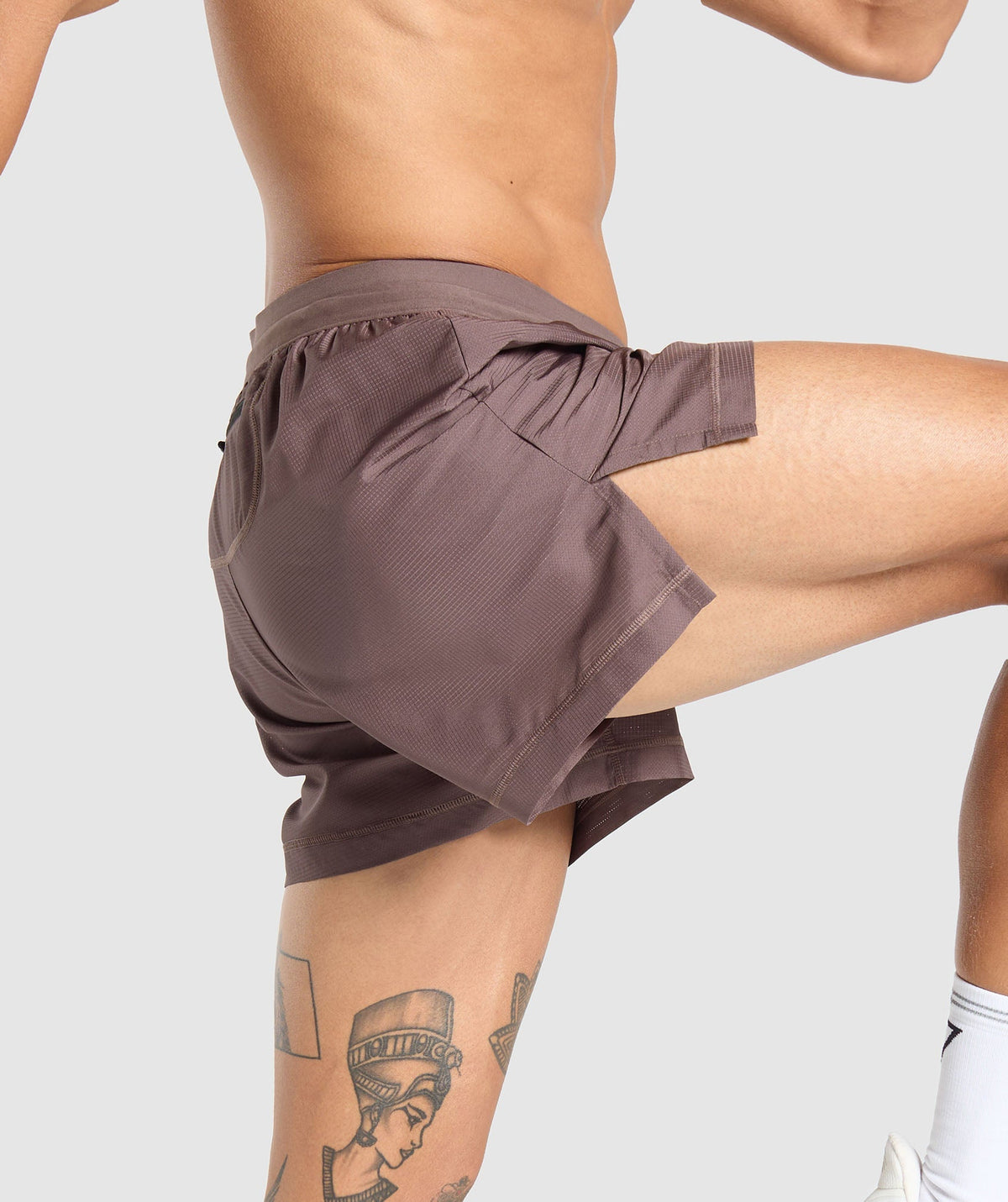 Gymshark Running Shorts - Steel Purple - 8