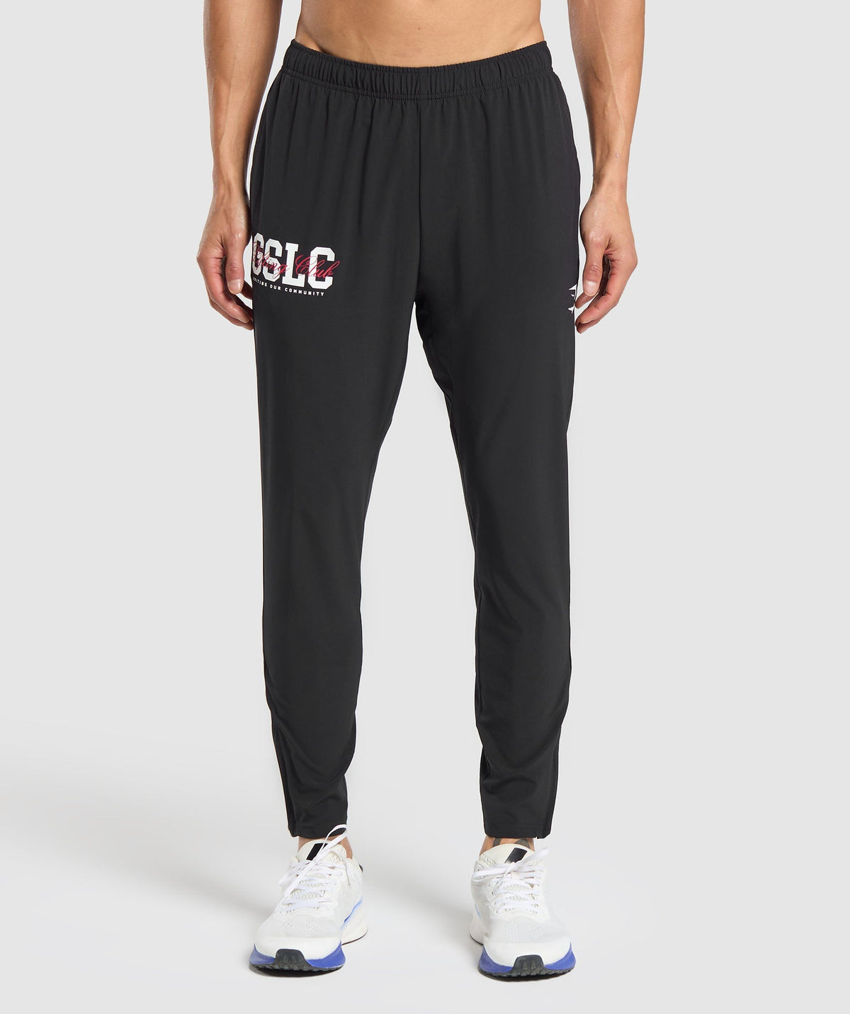 Gymshark Script Woven Joggers - Black