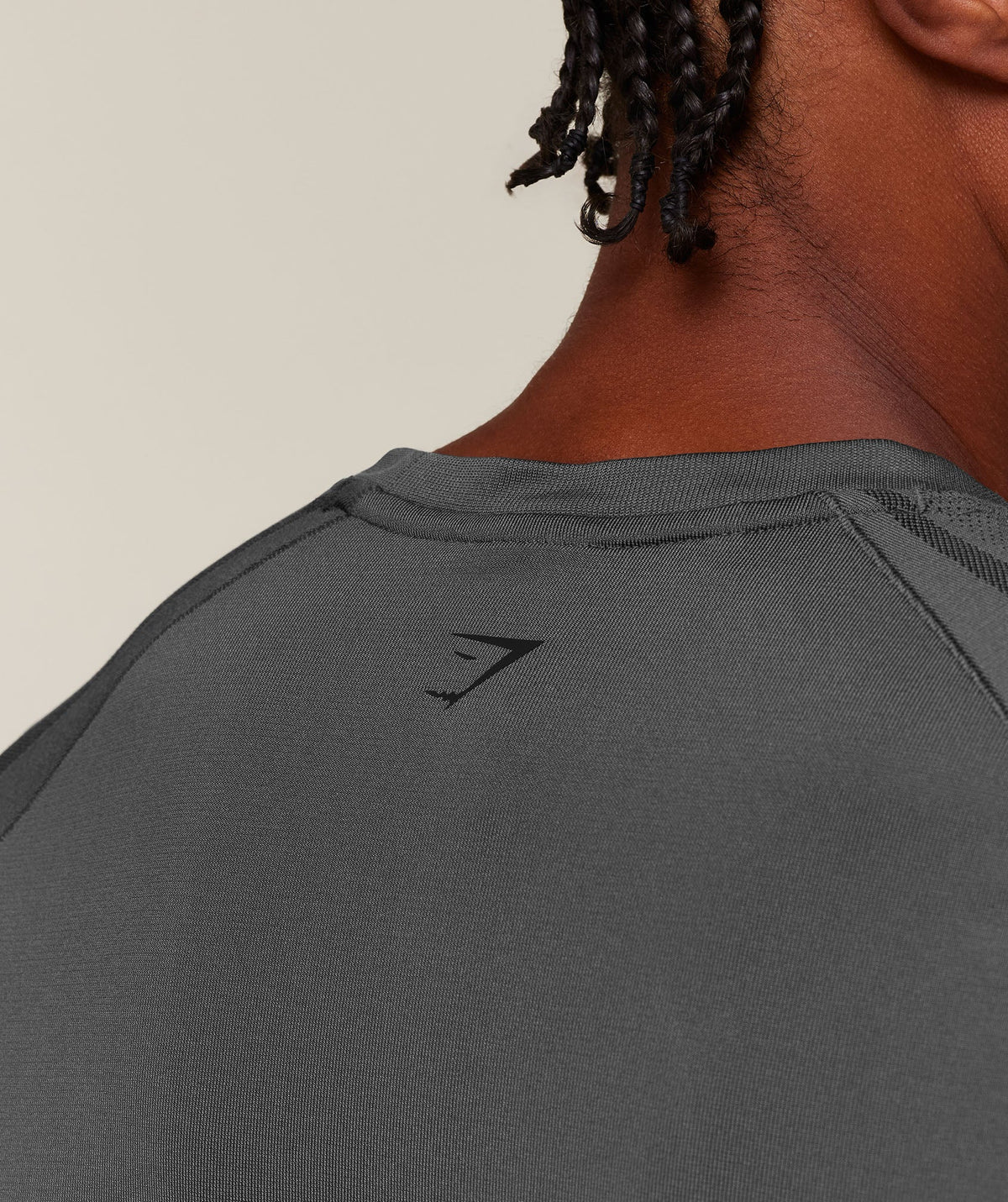 Gymshark Apex Short Sleeve T-Shirt - Dark Grey/Black - 5