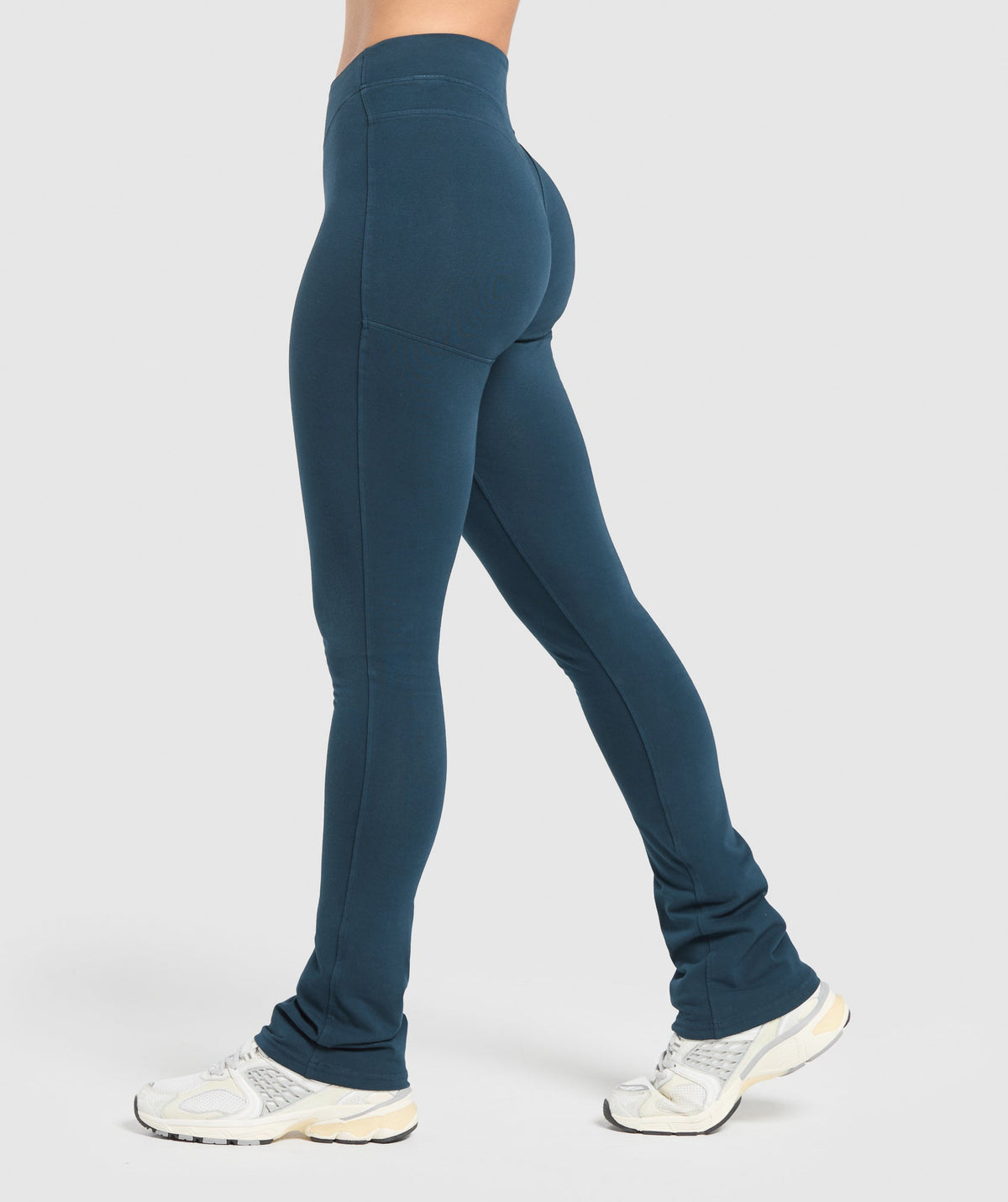 Gymshark Heavyweight Washed Leggings - Heavy Blue/Wash - 3