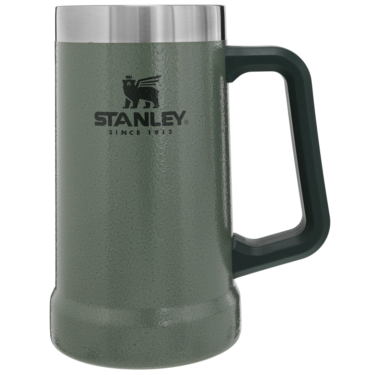 Stanley 1913 Adventure Big Grip Beer Stein | 24 OZ - Hammertone Green