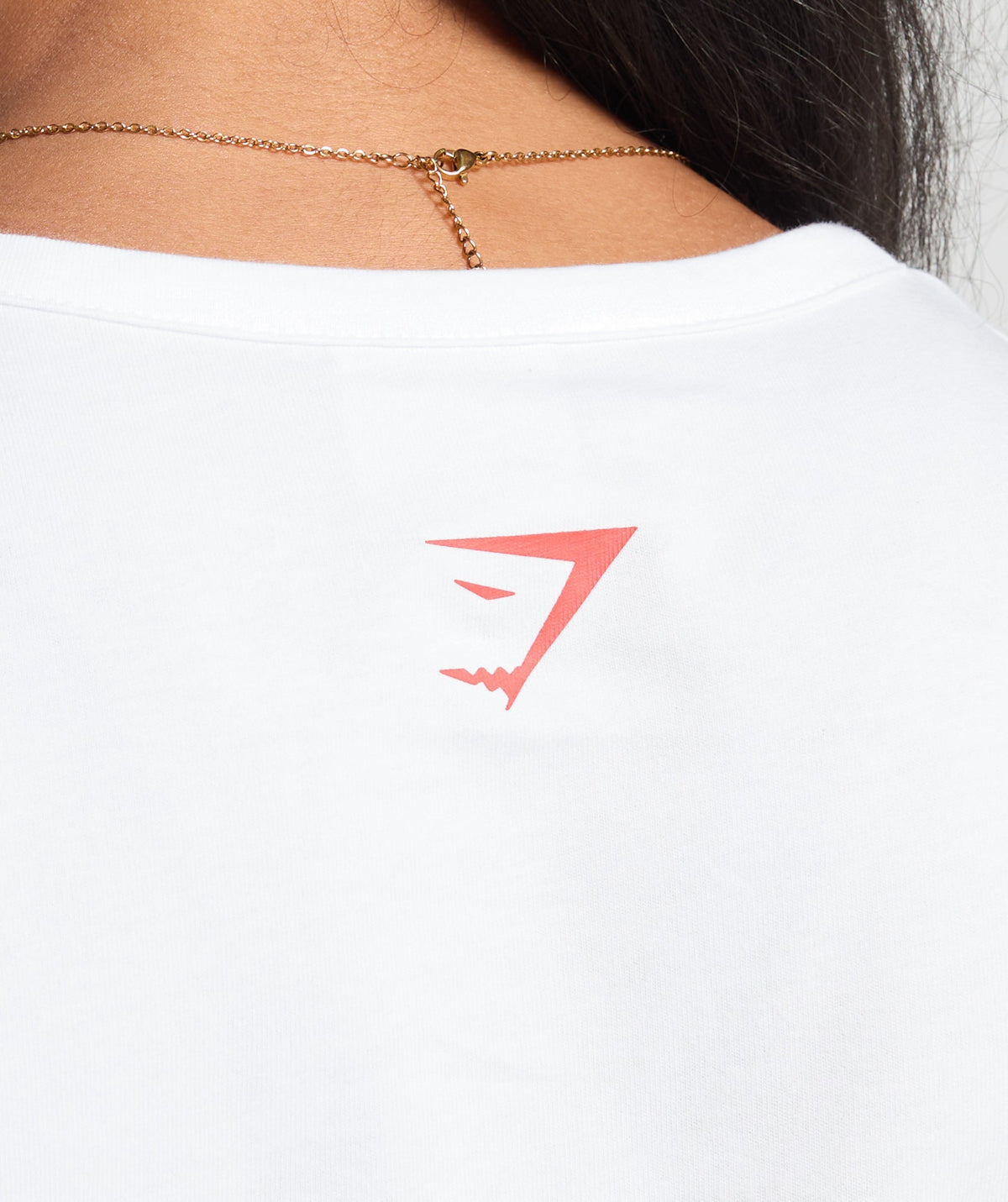 Gymshark Lift Heavy Baby Tee - White - 4