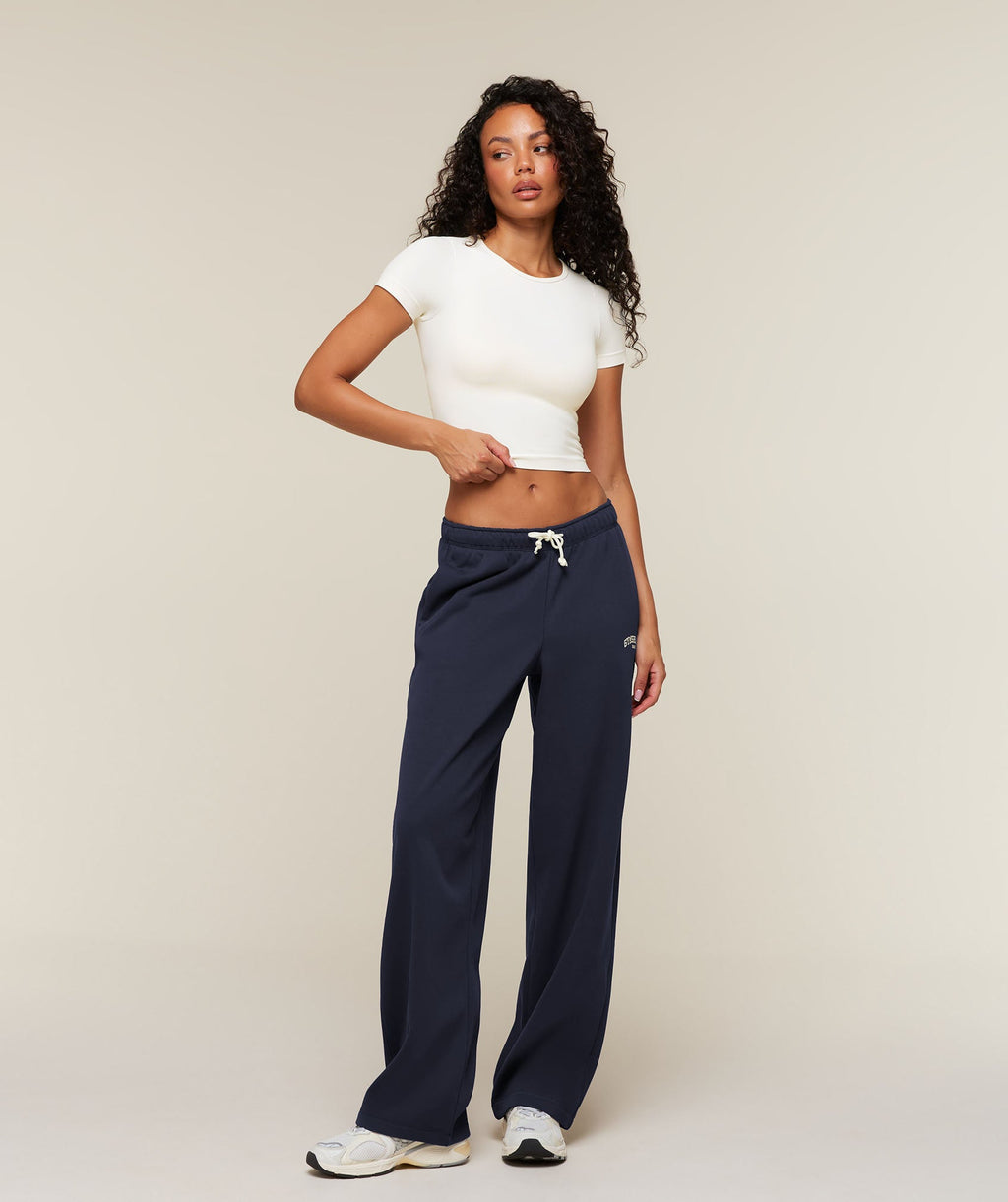 Gymshark Cosy Luxe Campus Pants Tall - Heavy Blue - 4