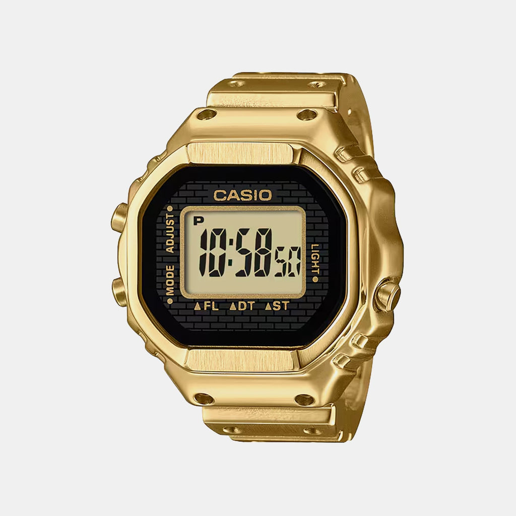 Casio Enticer Men Quartz Transparent Dial Digital Stainless Steel Watch D412 - 1