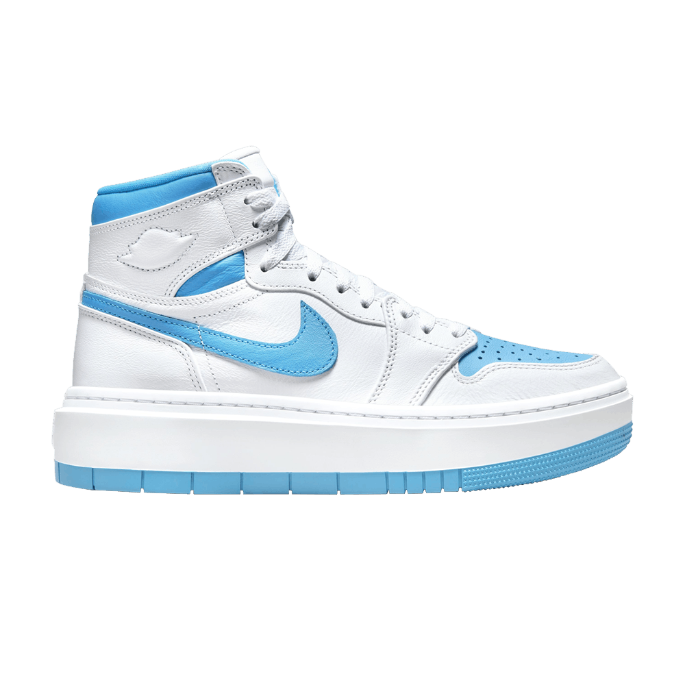 Wmns Air Jordan 1 Elevate High - White Dark Powder Blue