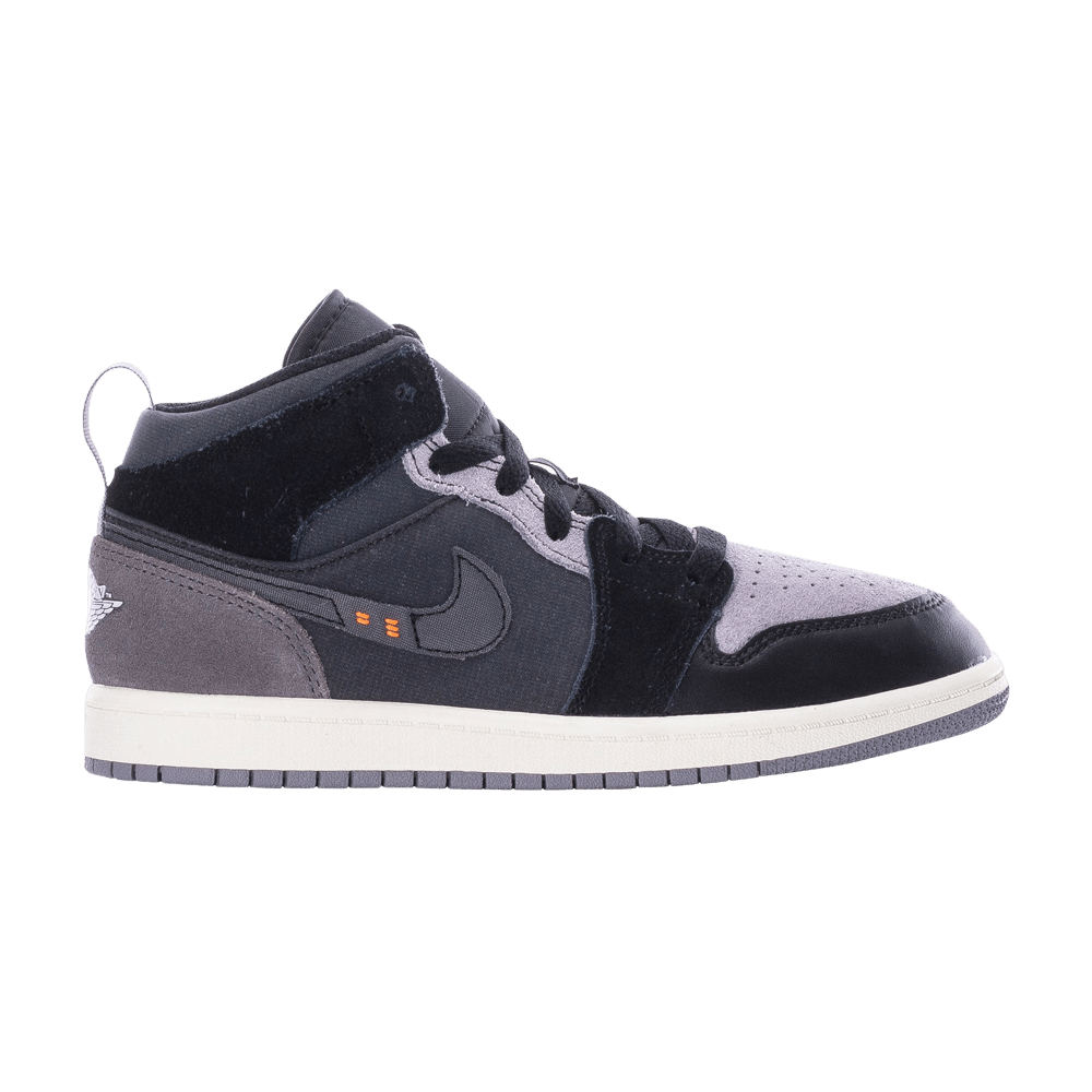 Air Jordan 1 Mid SE Craft PS - Inside Out - Black