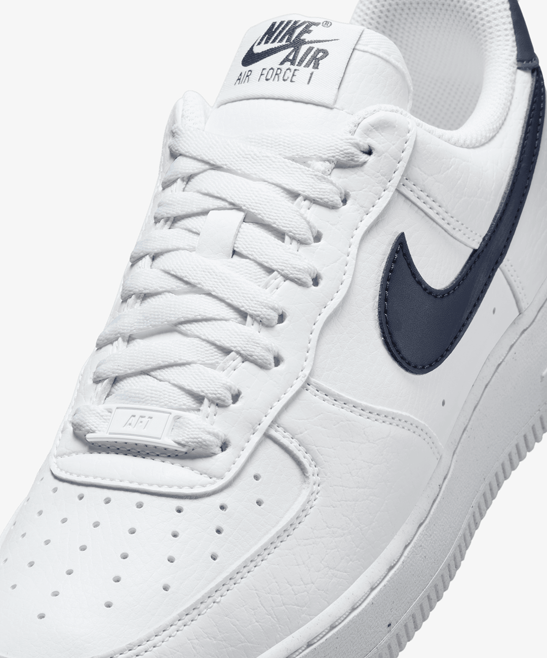 Nike AIR FORCE 1 '07 NN - WHITE/MIDNIGHT NAVY