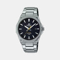 Casio Edifice Men Quartz Black Dial Analog Stainless Steel Watch ED539 - 1