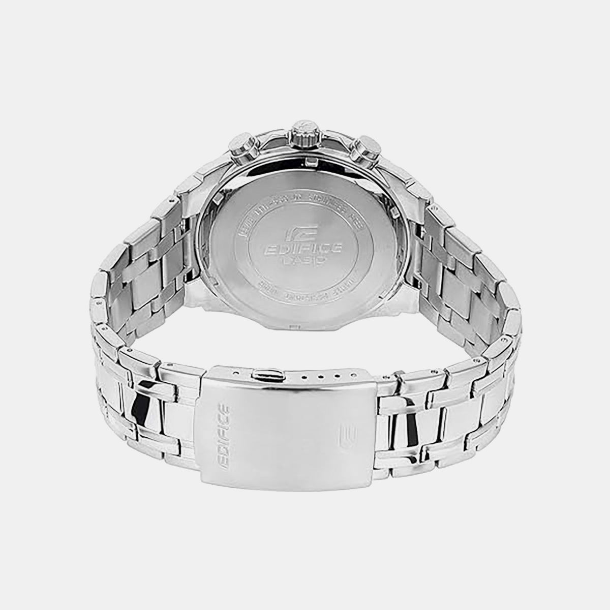 Casio Edifice Men Quartz Grey Dial Chronograph Stainless Steel Watch ED676 - 5