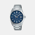 Casio Edifice Men Quartz Blue Dial Analog Stainless Steel Watch ED684 - 1
