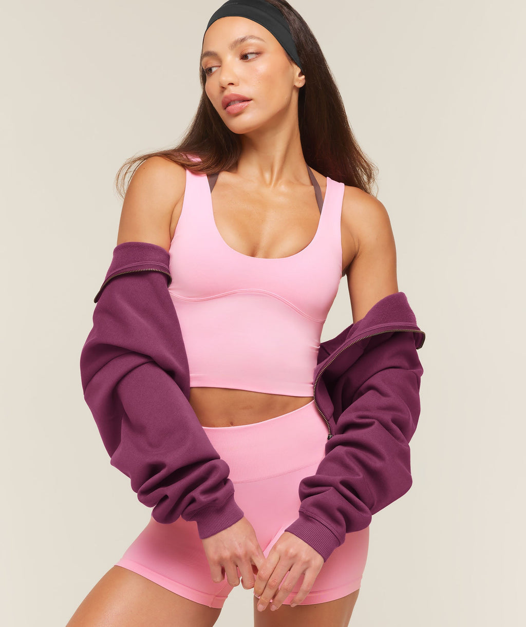 Gymshark Everyday Seamless Shelf Tank - Poise Pink - 4
