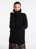 Michael Kors Cashmere Turtleneck Sweater - Black