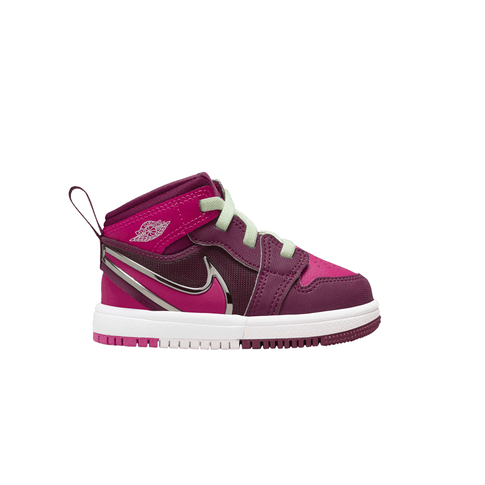 Air Jordan 1 Mid RM EasyOn TD - Bordeaux Active Pink