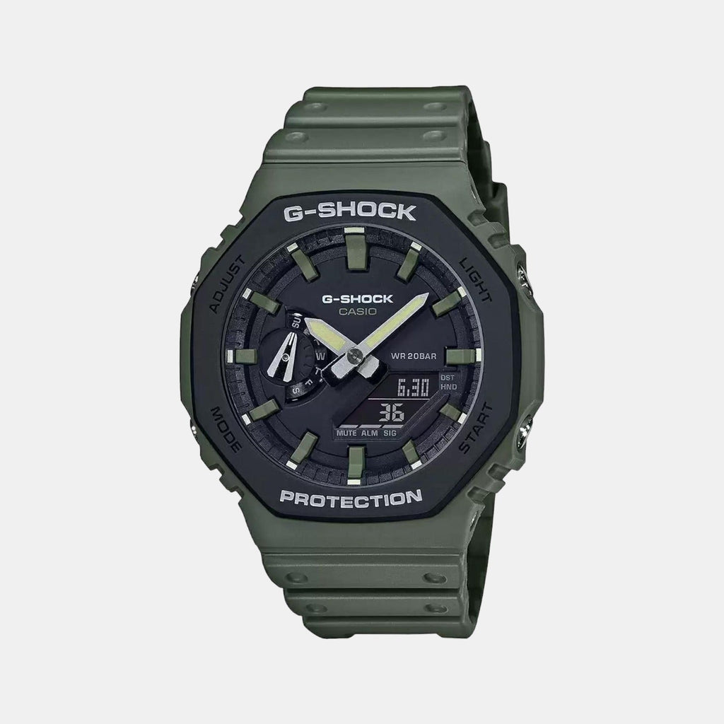 Casio G-Shock Men Quartz Black Dial Analog-Digital Resin Watch G1065 - 1
