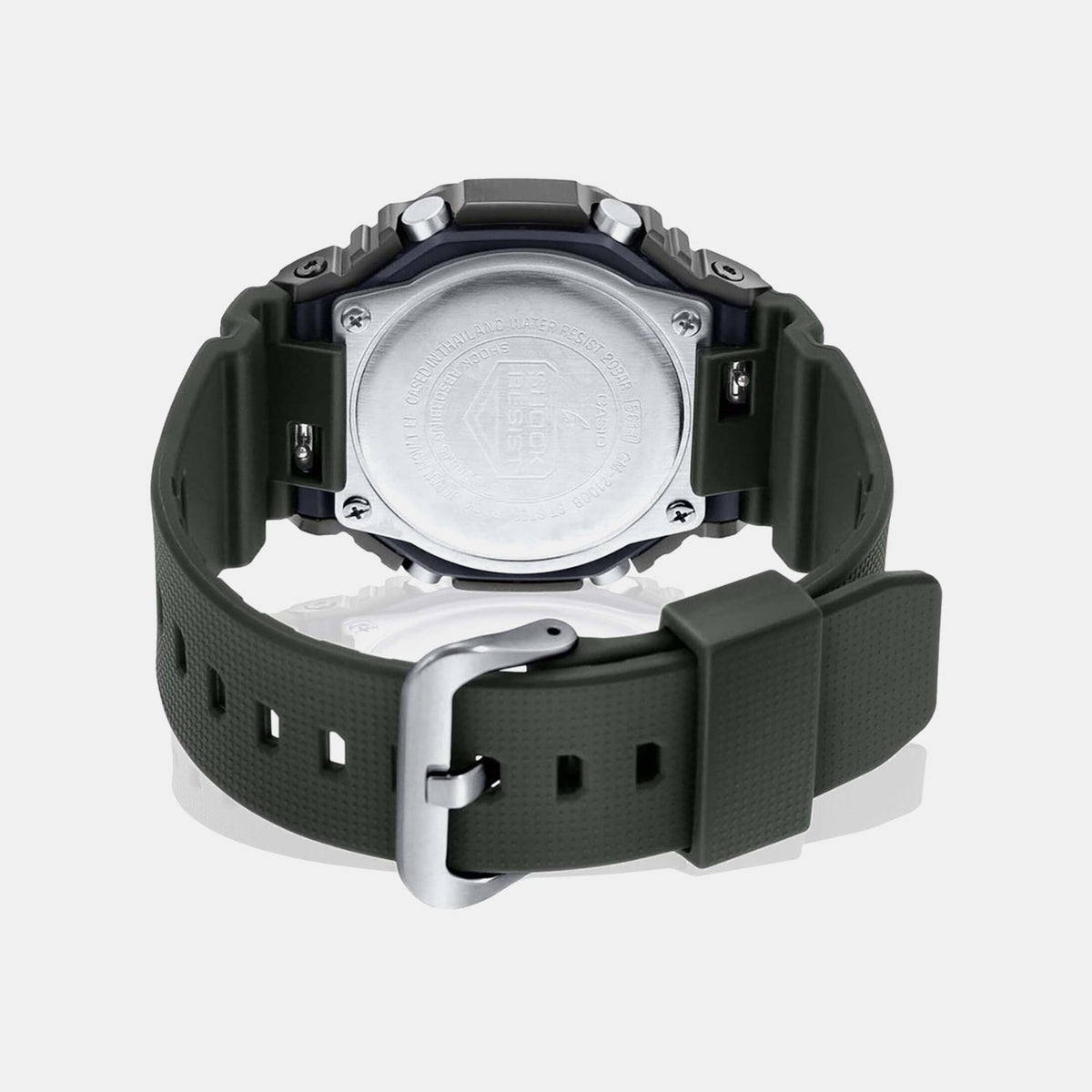 Casio G-Shock Men Quartz Green Dial Analog-Digital Resin Watch G1160 - 4