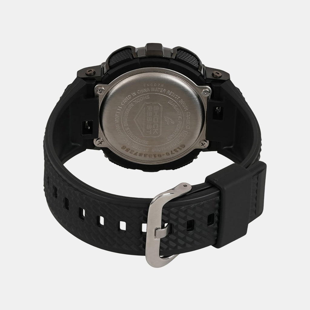 Casio G-Shock Men Quartz Grey Dial Analog-Digital Resin Watch G1370 - 4
