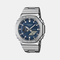 Casio G-Shock Men Quartz Blue Dial Analog-Digital Stainless Steel Watch G1614 - 1