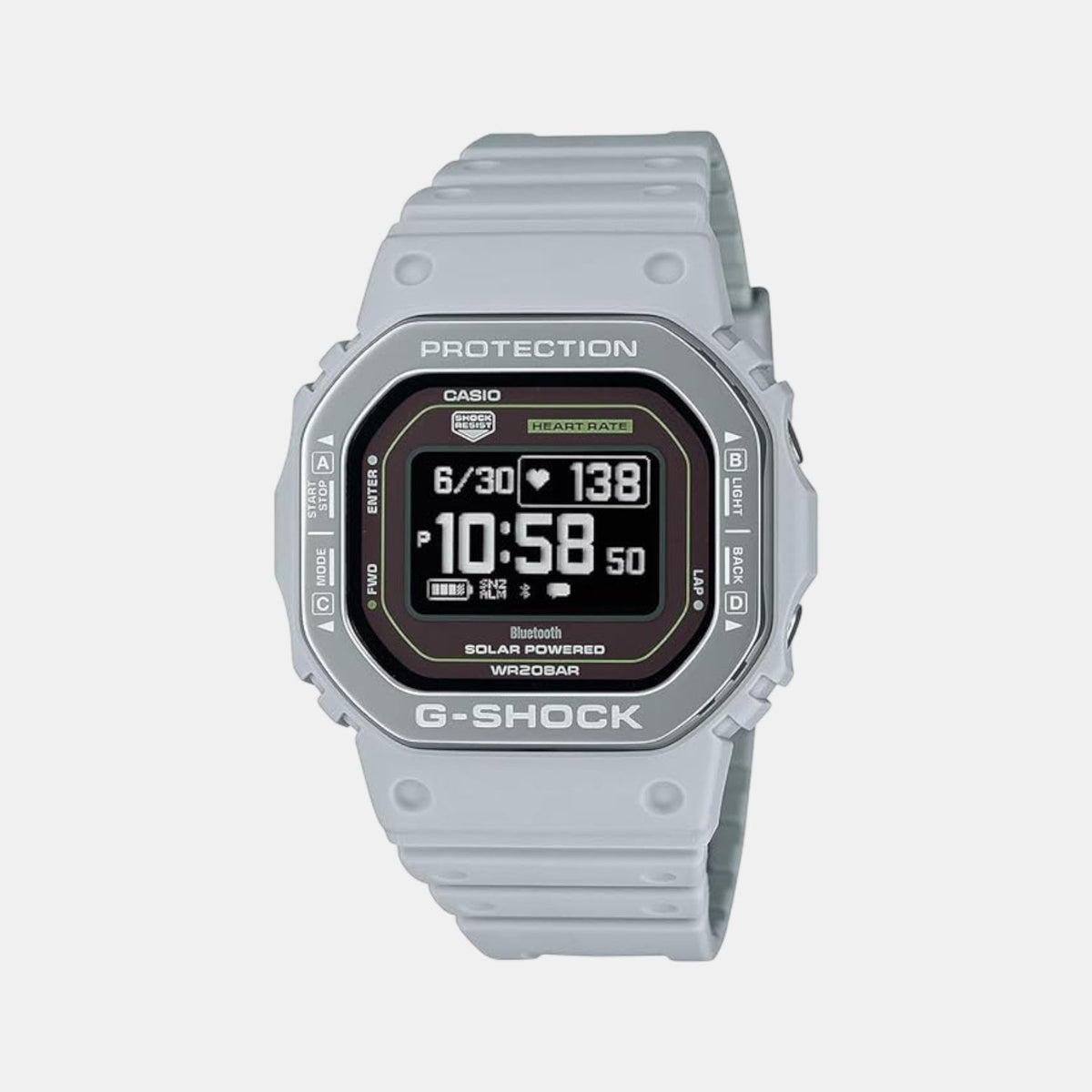 Casio G-Shock Men Quartz Black Dial Digital Resin Watch G1634 - 1