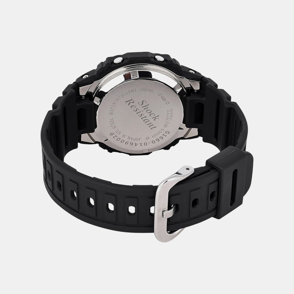 Casio G-Shock Men Quartz Black Dial Digital Resin Watch G1660 - 5