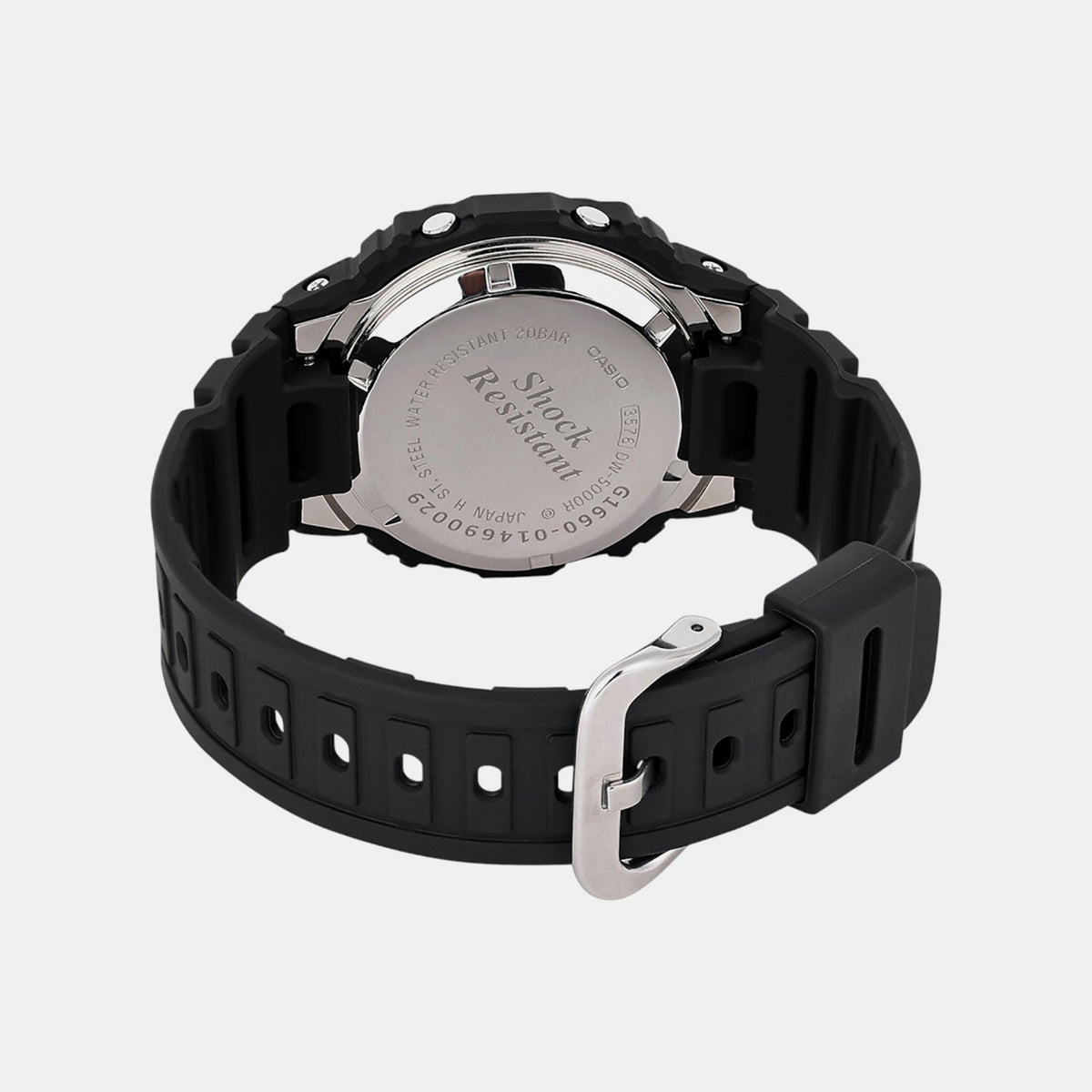 Casio G-Shock Men Quartz Black Dial Digital Resin Watch G1660 - 5