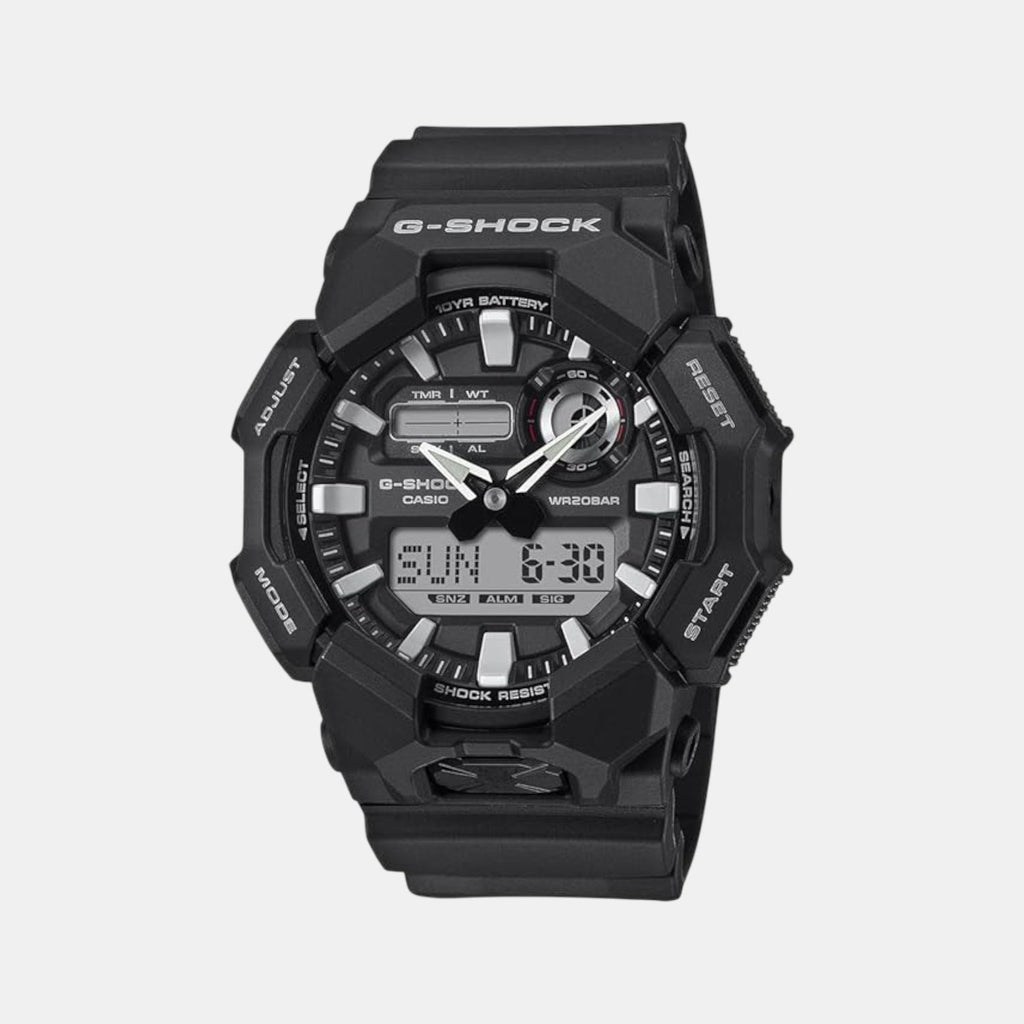 Casio G-Shock Men Quartz Black Dial Analog-Digital Resin Watch G1675 - 1