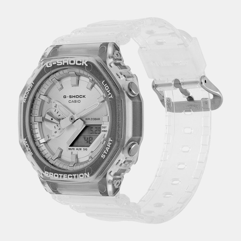 Casio G-Shock Men Quartz Silver Dial Analog-Digital Resin Watch G1691 - 3